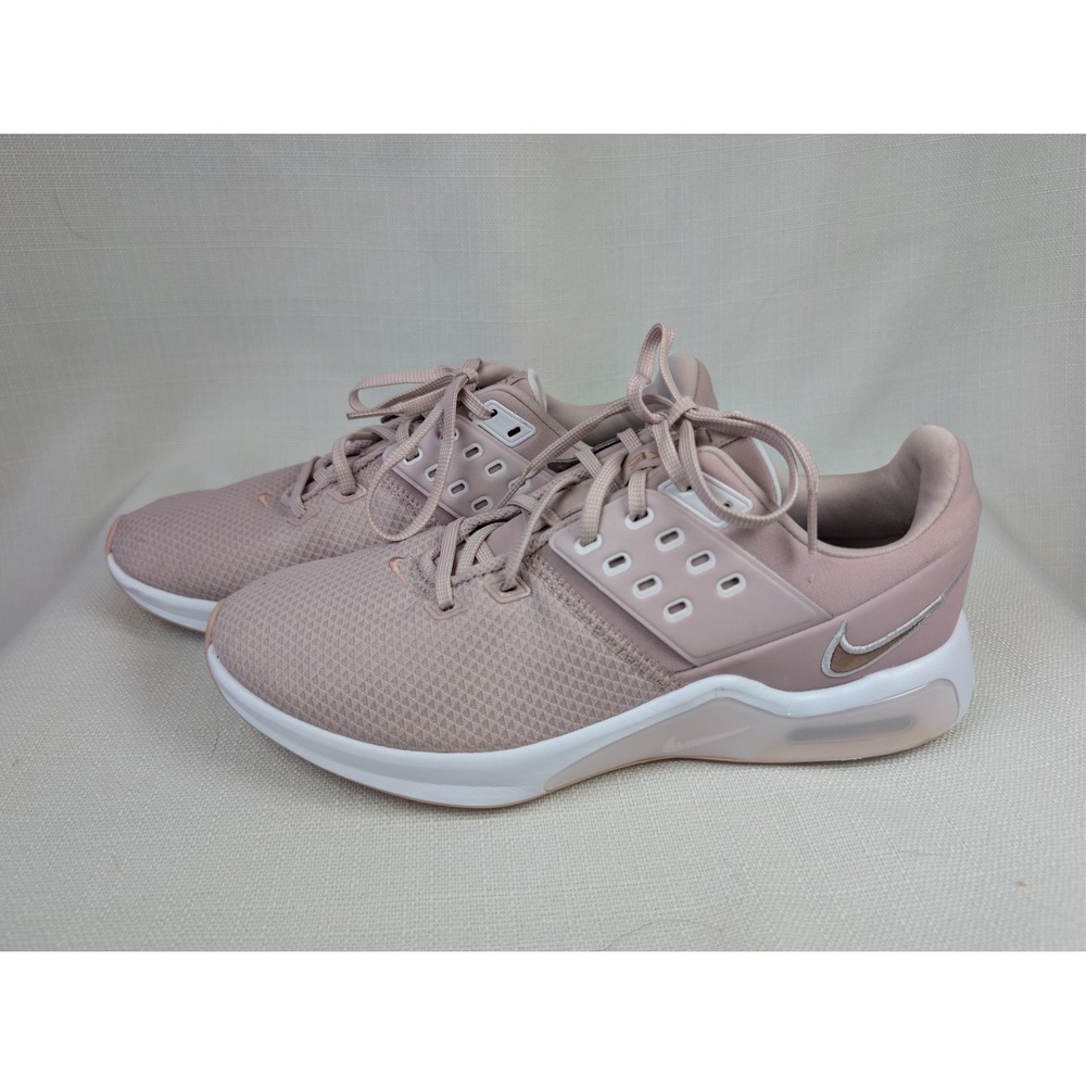 Nike Air Max Bella TR 4 Womens 10‎ Champagne Pink Gym Training Shoes CW3398-600